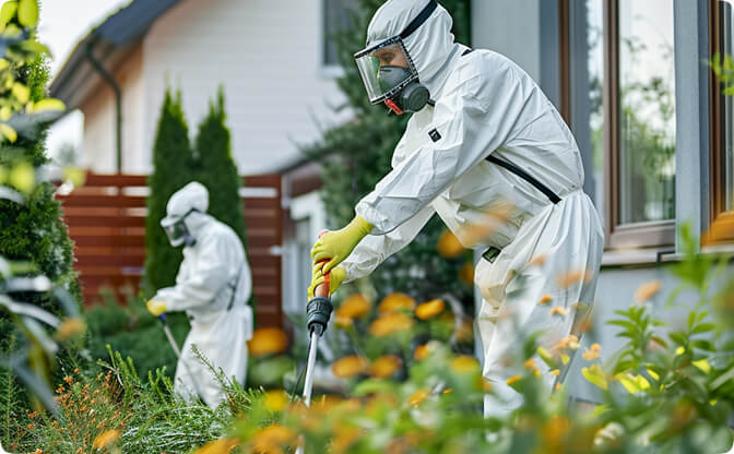 Professional pest control service